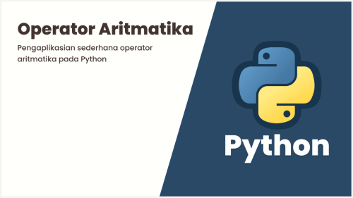 Belajar Python 22 Operator Aritmatika Minarsih TECH