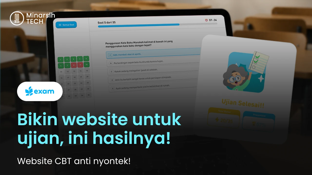 Website CBT Anti-Nyontek: Solusi Ujian Online Modern untuk Sekolah