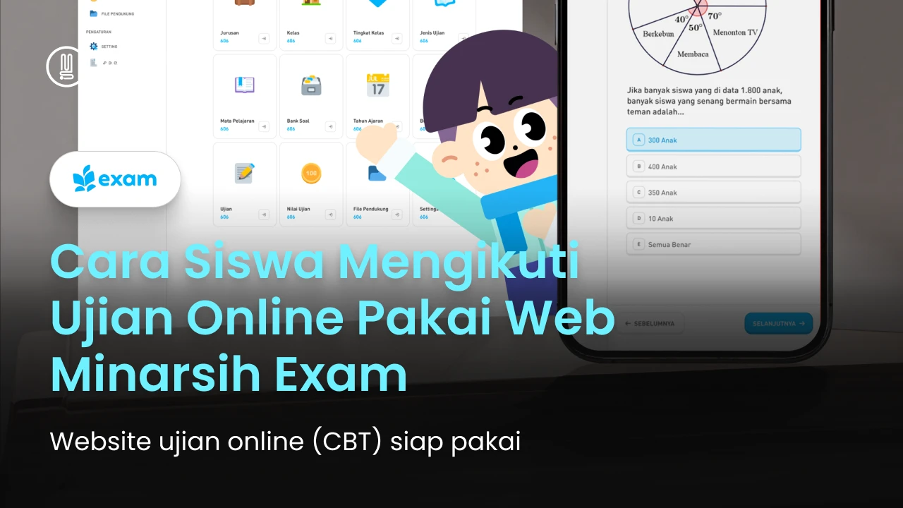 Cara Siswa Mengikuti Ujian Online Menggunakan Web Minarsih Exam