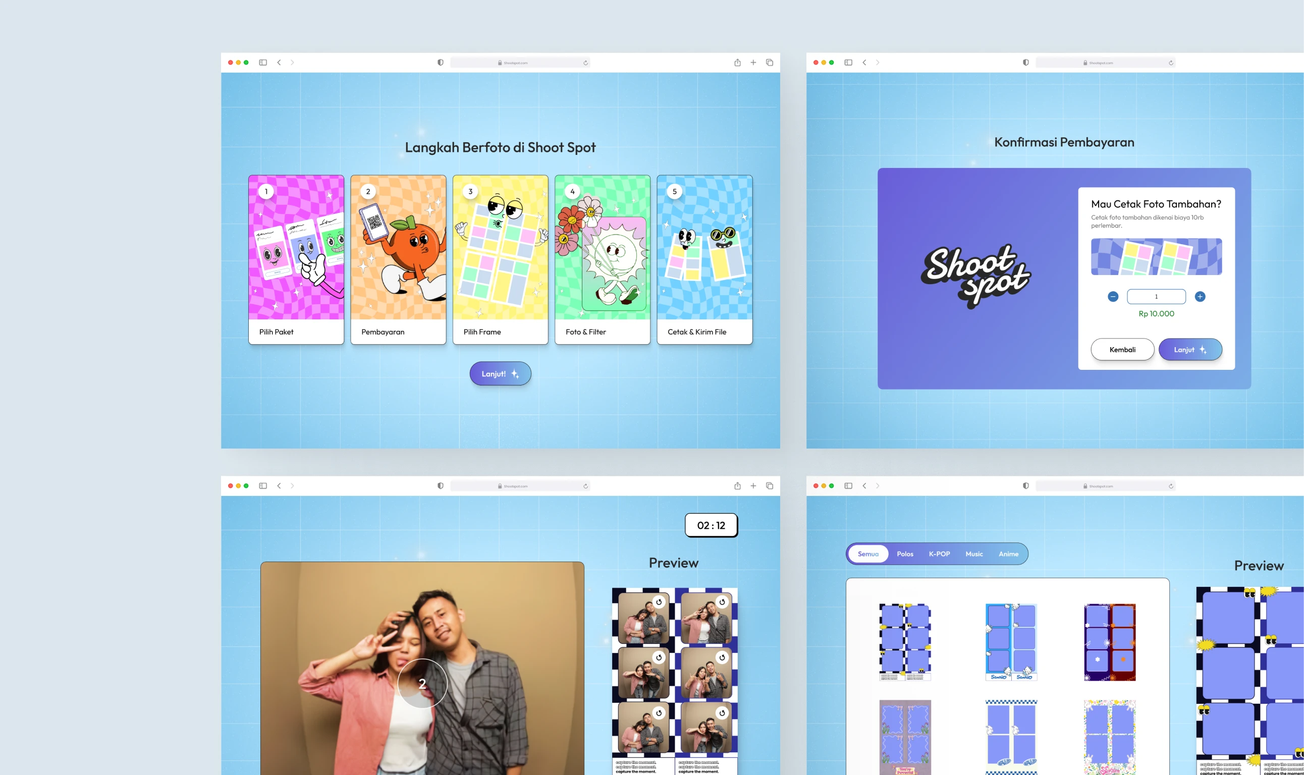 Website Photobooth