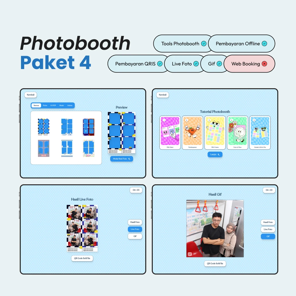 Website Photobooth - Paket 4