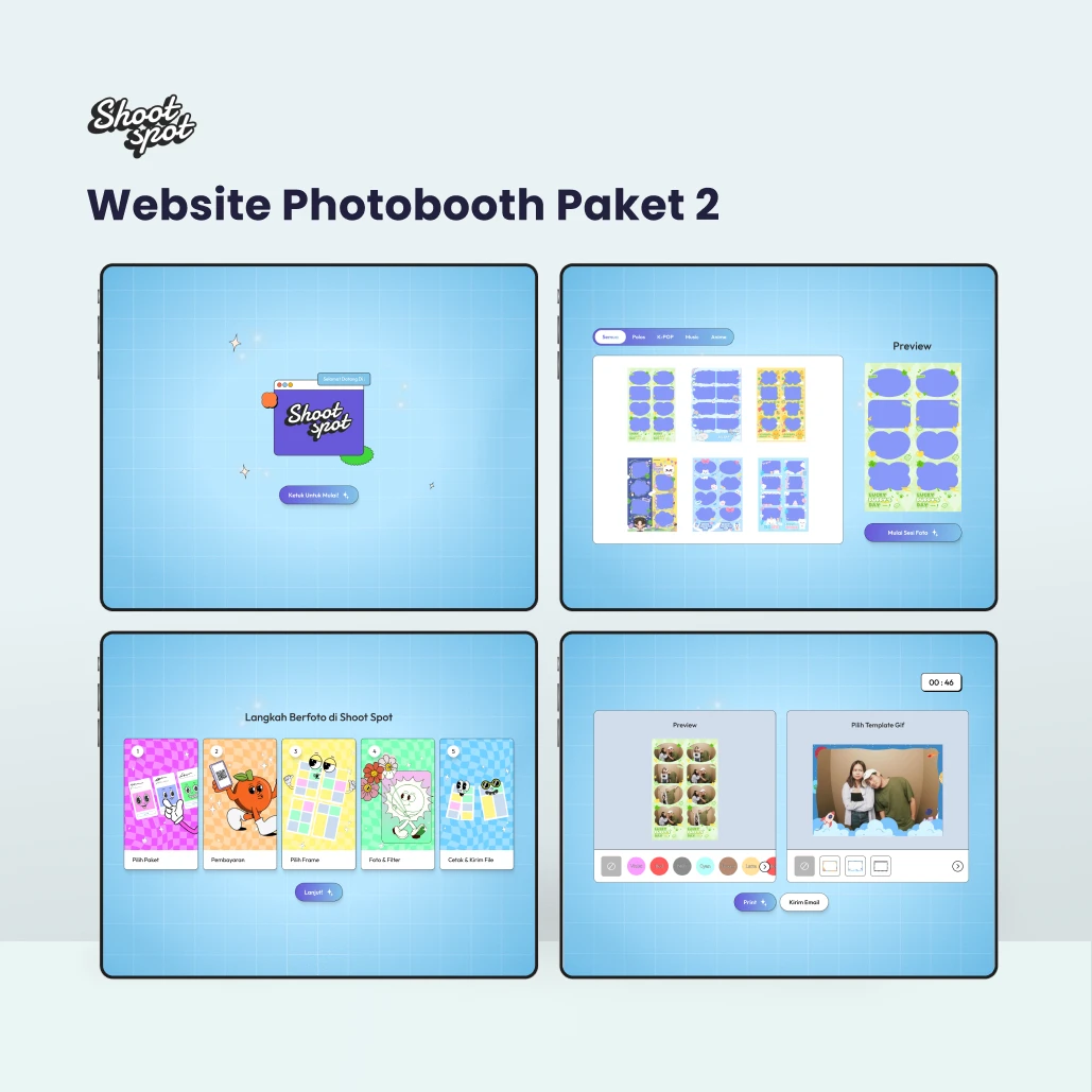 Website Photobooth - Paket 2