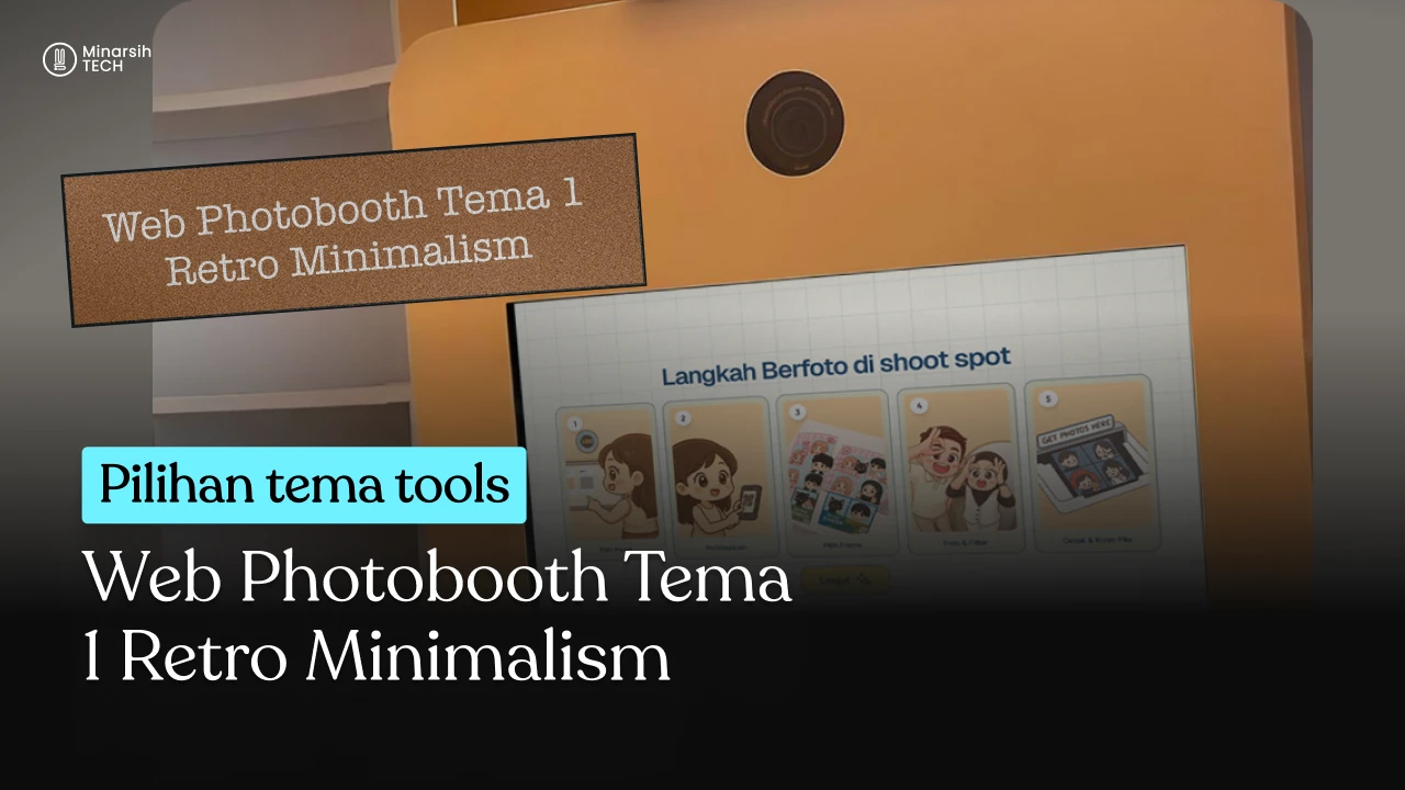 Website Photobooth Retro Minimalism: Solusi Modern untuk Usaha Photobooth
