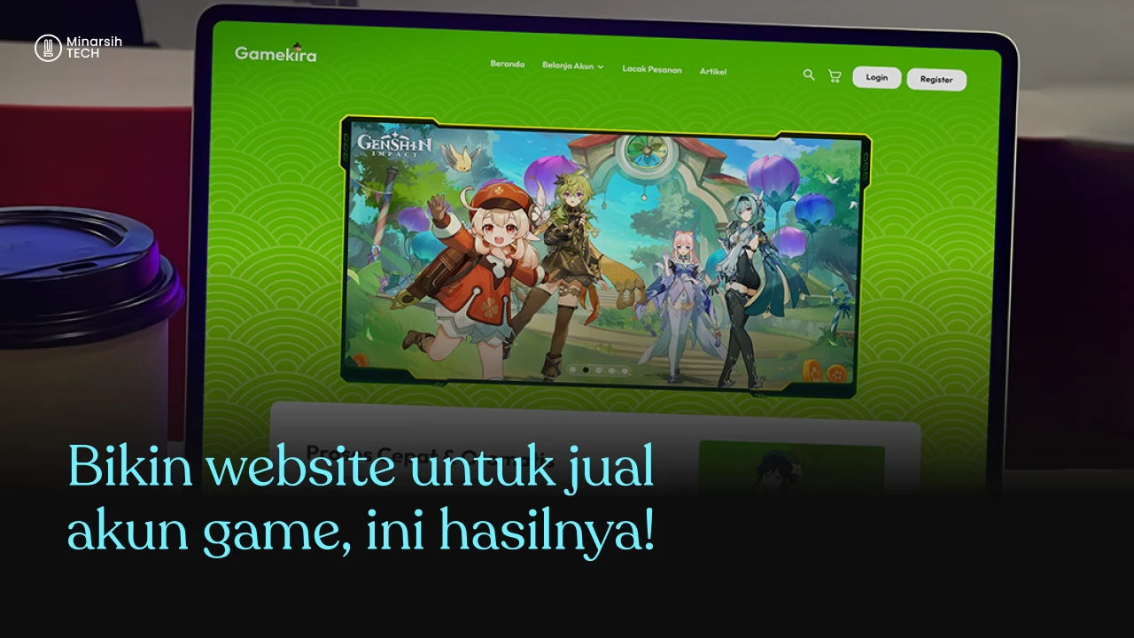 Jasa Pembuatan Website Akun Game RPG Profesional & Siap Jual