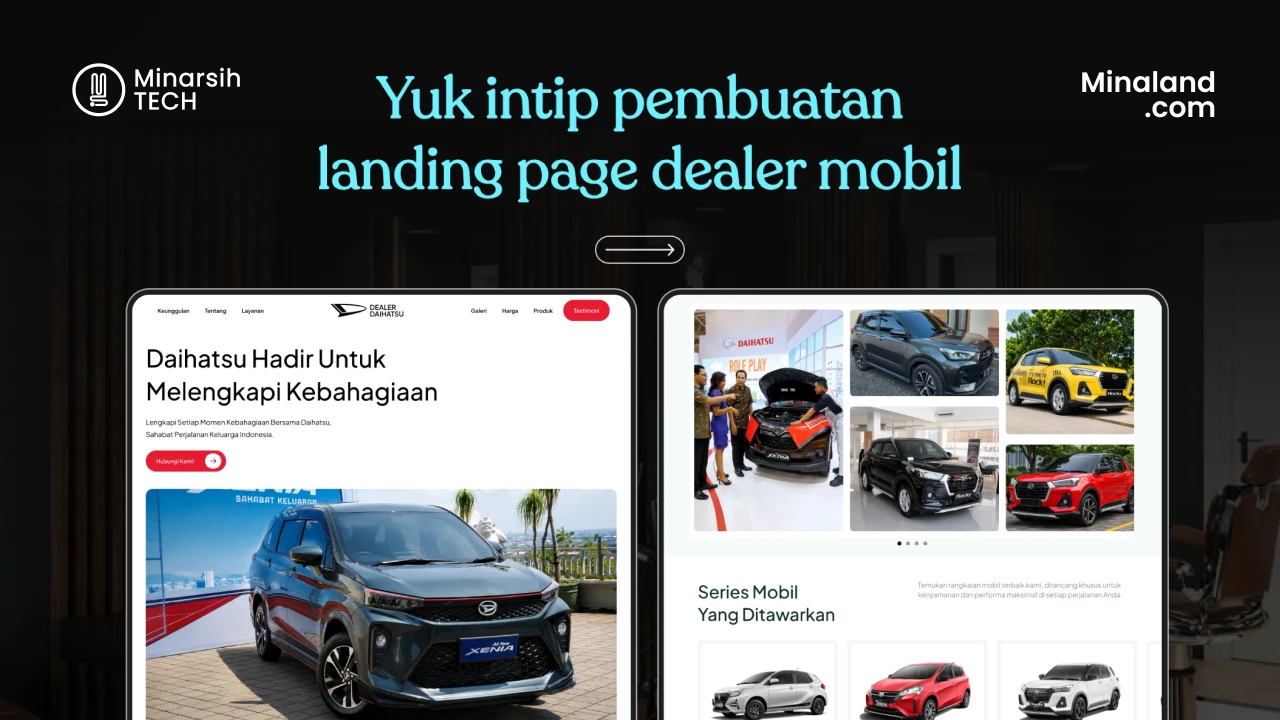 Yuk Intip Proses Pembuatan Landing Page Dealer Mobil