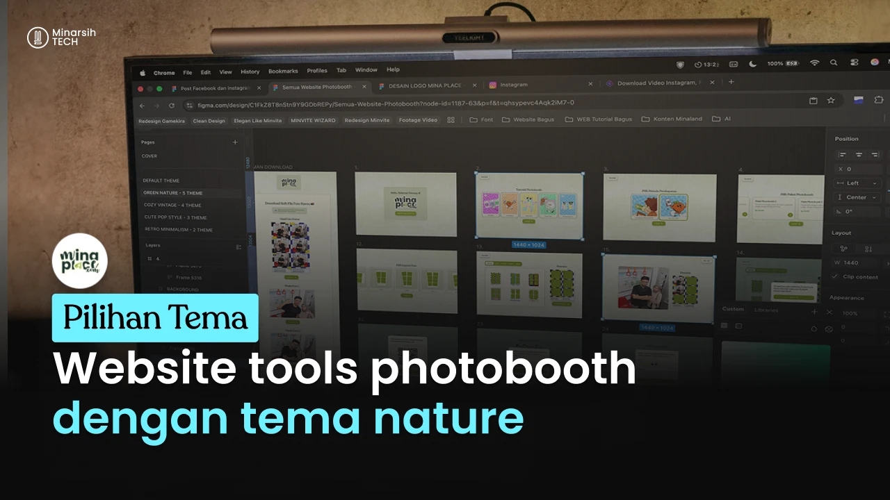 Website Tools Photobooth Tema Nature: Solusi Praktis untuk Usaha Photobooth Modern