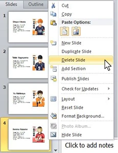 Delete Slide
