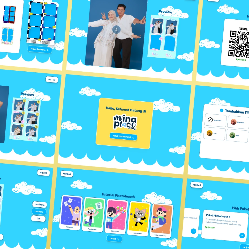 Photobooth Tema 7 - Cartoon Style