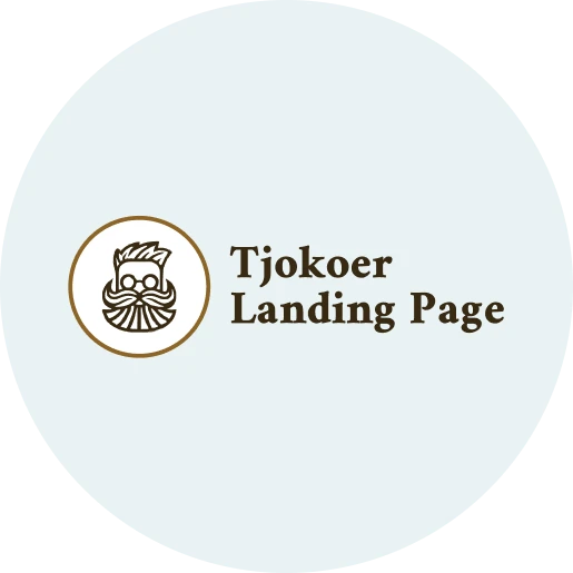 Website Landing Page Barbershop Tjoekoer
