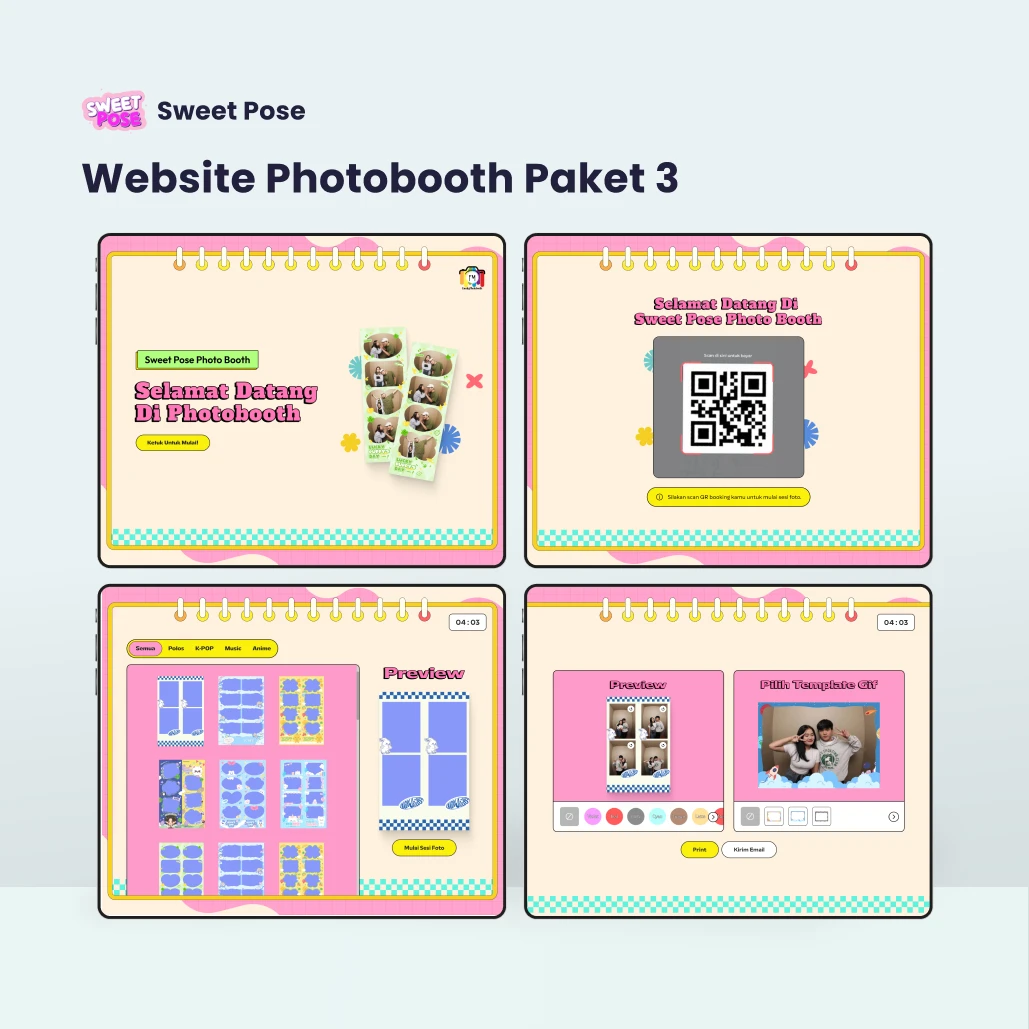 Website Photobooth - Paket 3