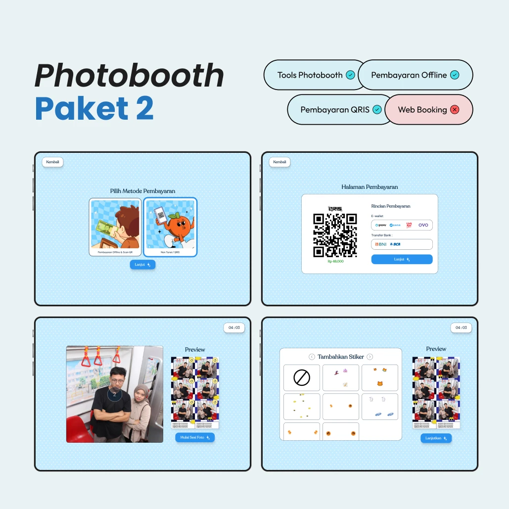 Website Photobooth - Paket 2