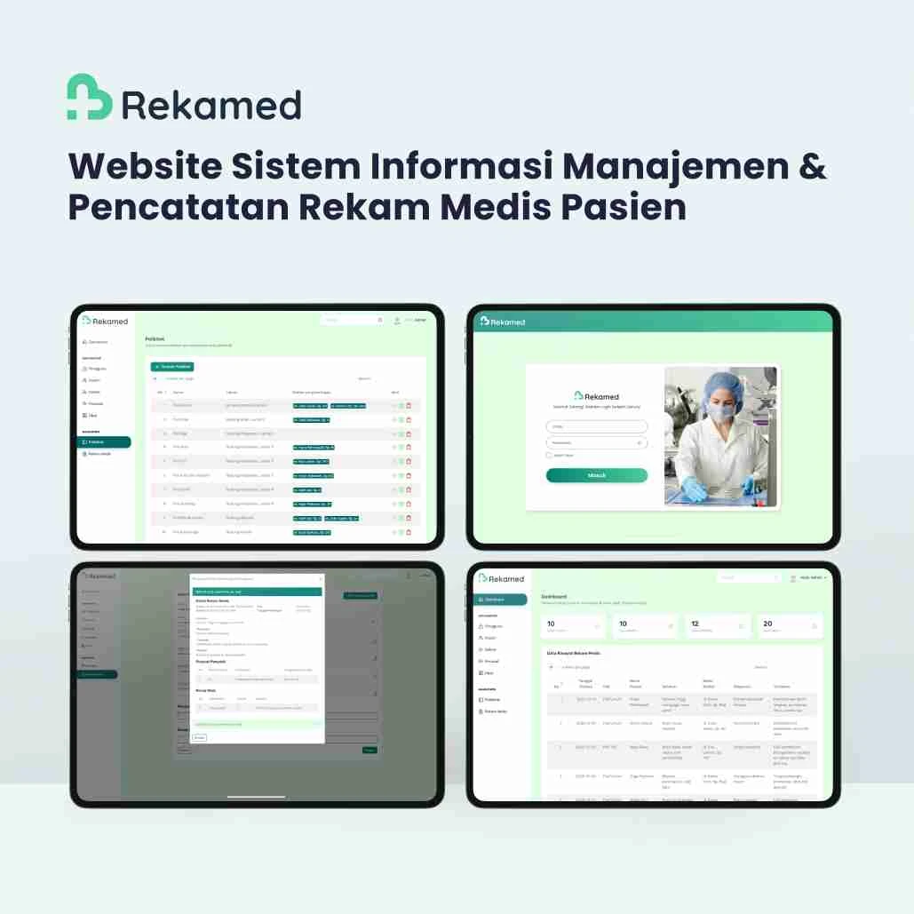 Website Sistem Informasi Manajemen dan Pencatatan Rekam Medis Pasien