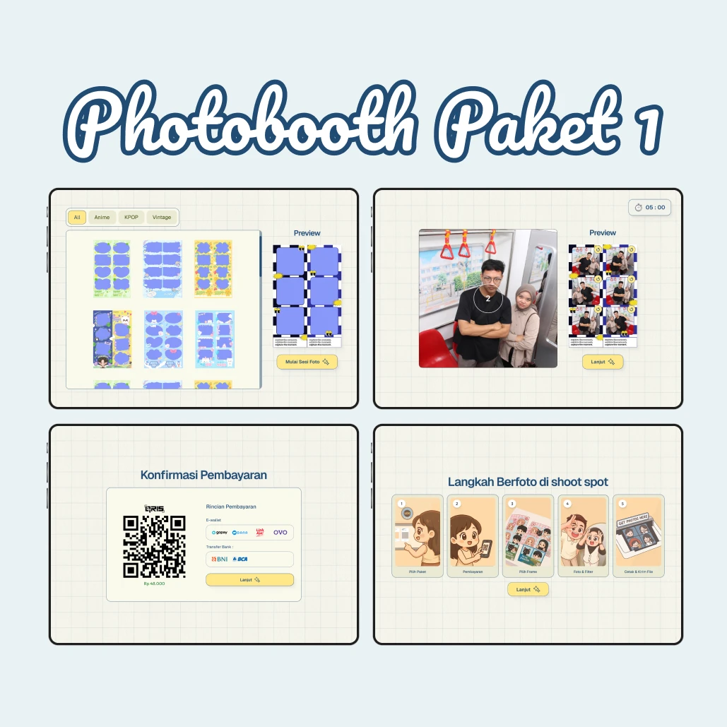 Website Photobooth - Paket 1