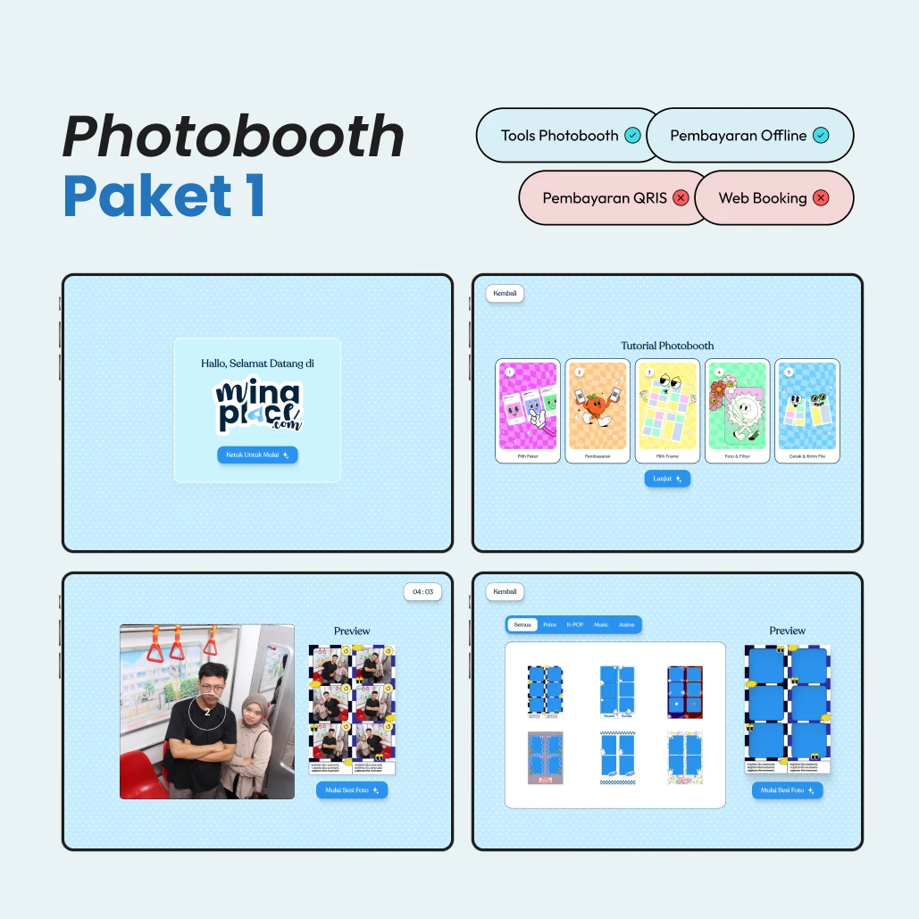 Website Photobooth - Paket 1