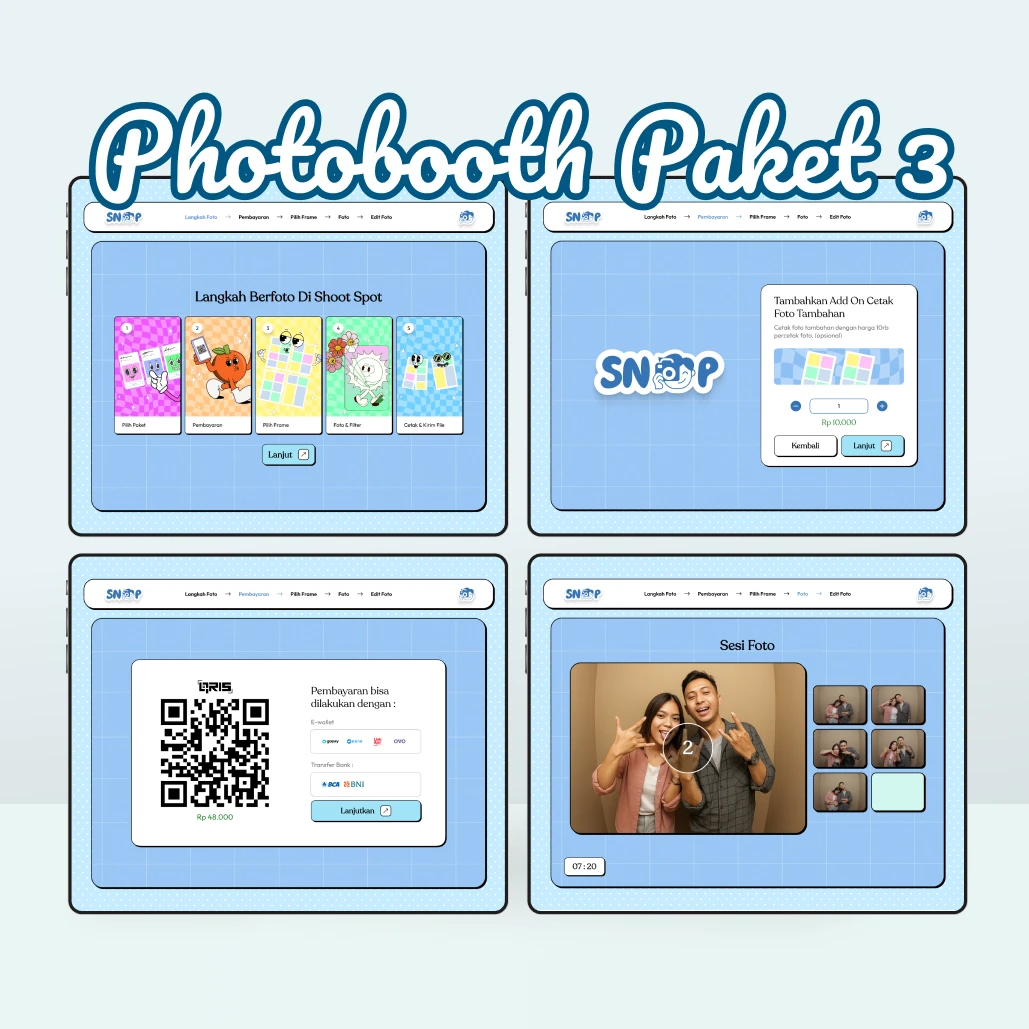 Website Photobooth - Paket 3