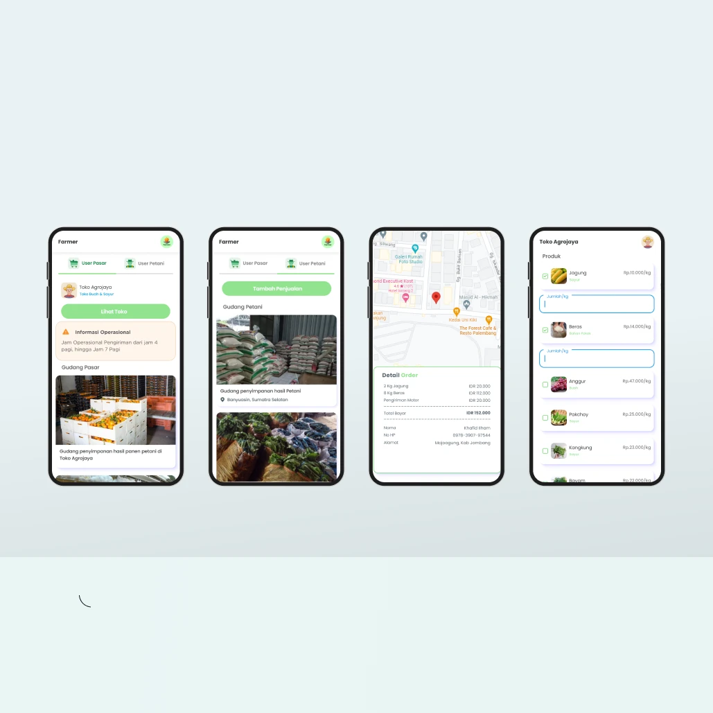 Penjualan Hasil Bumi Petani - Aplikasi E-Commerce